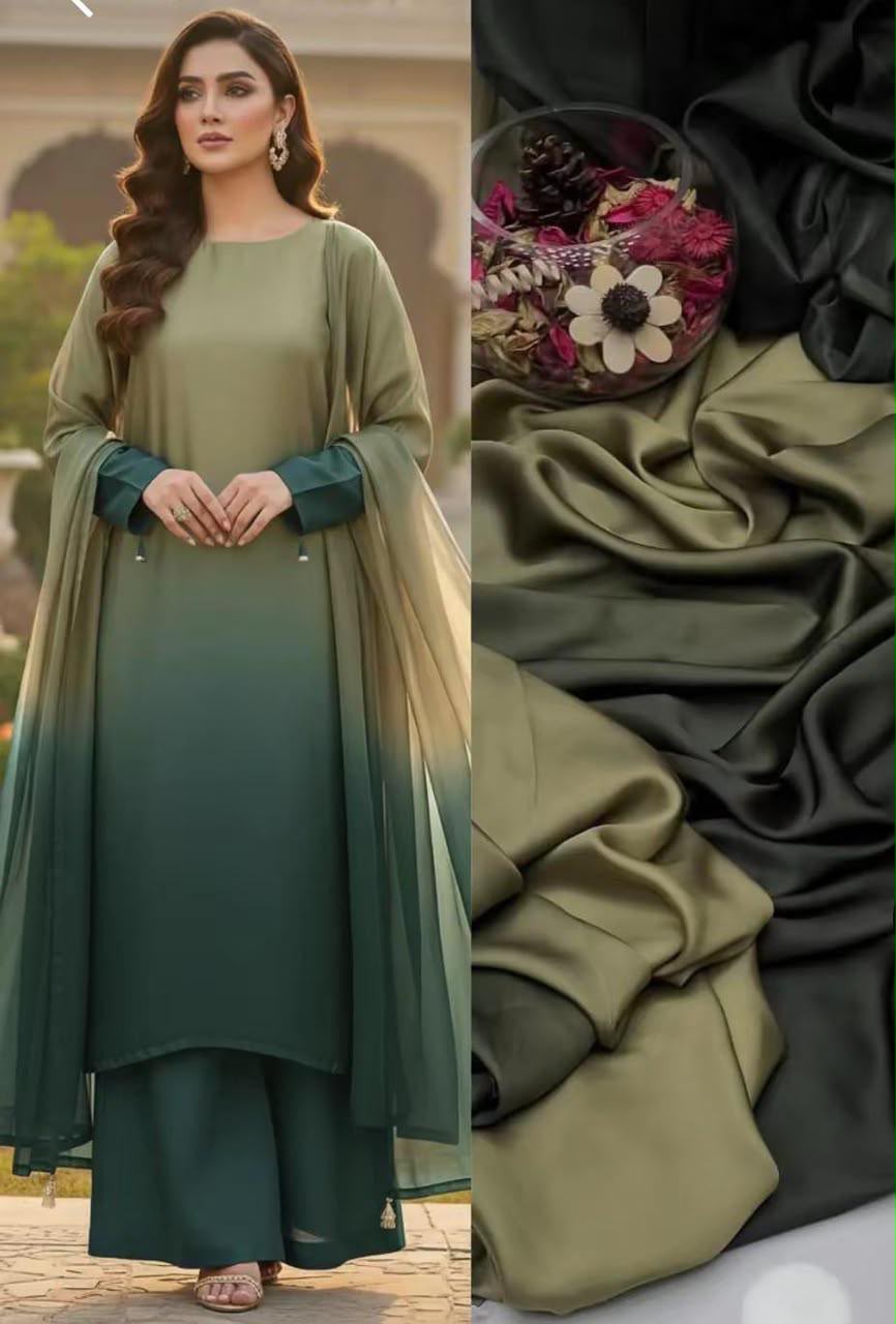 silk suit 3 peice