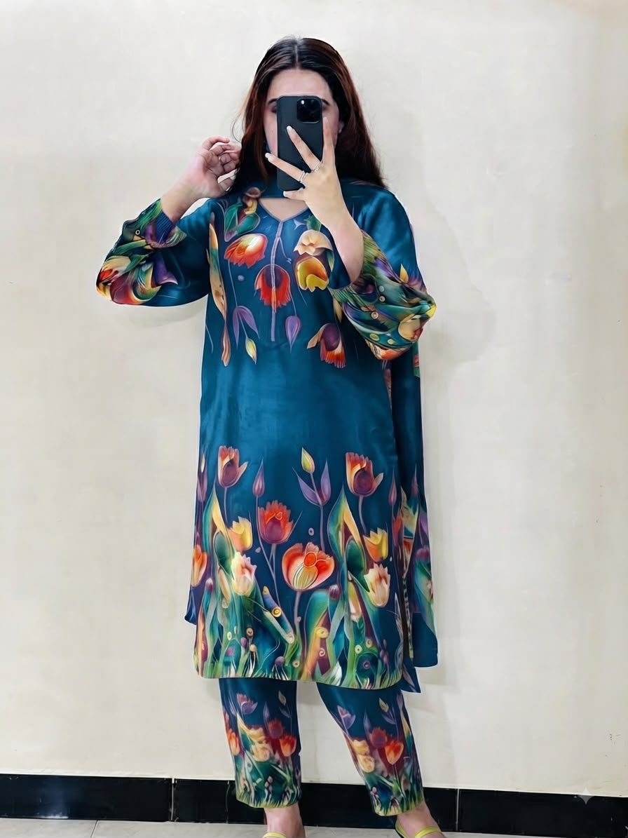 silk suit 3 peice